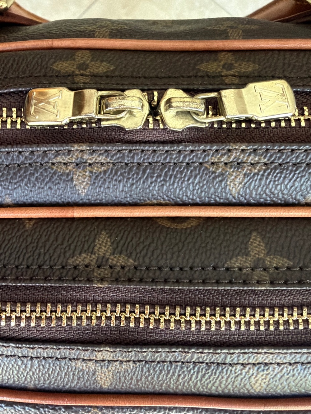 Louis Vuitton Monogram Porte-Documents Voyage GM Briefcase w luggage tag - Picture 10 of 16